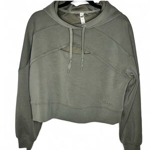 Lululemon Get Centred Crop Hoodie